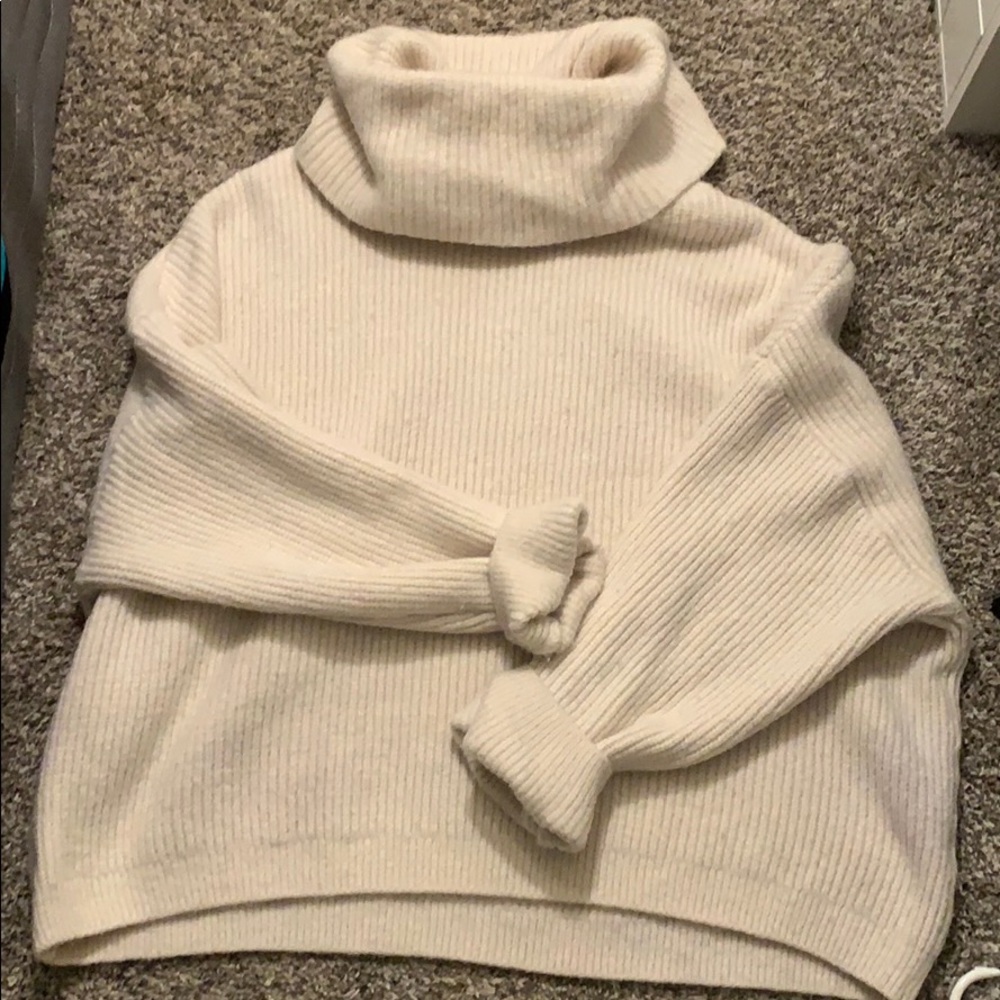 Oversized sweater cream